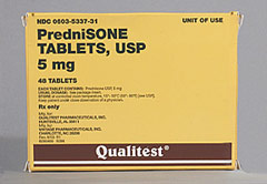what dose of prednisone is used for arthritis