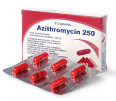 zithromax for tissue infection